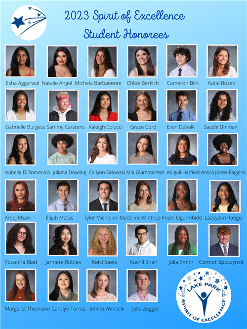 2023 SOE Student Honorees